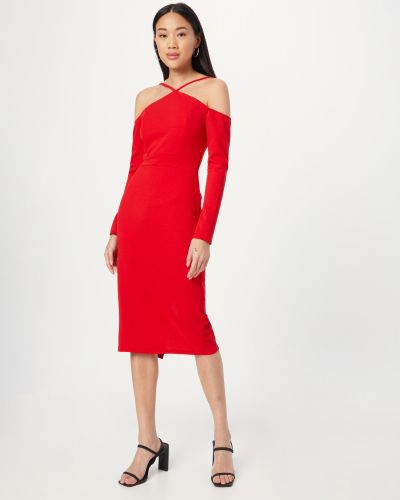 Midi šaty Wal G. červená