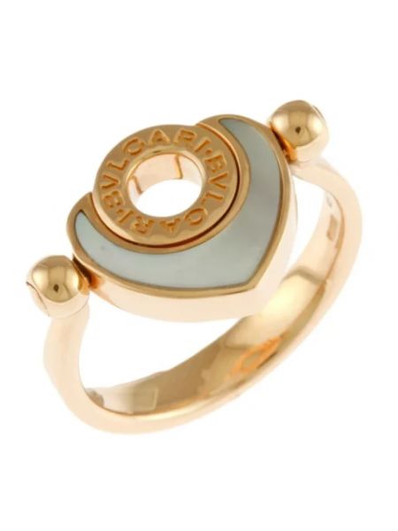 Złoty pierścionek z różowego złota retro Bvlgari Vintage