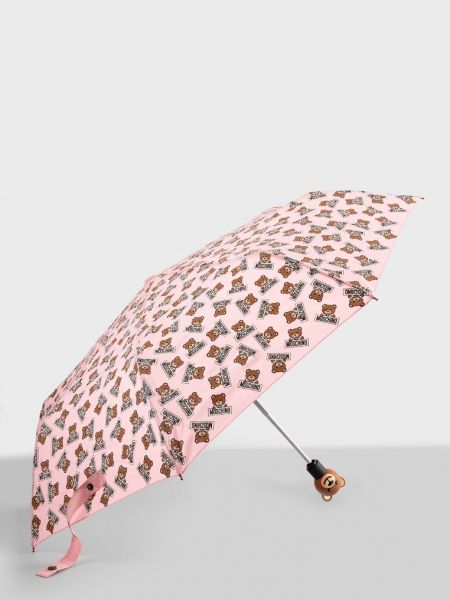 Parasol Moschino różowy