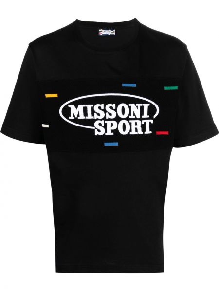 T-shirt Missoni svart