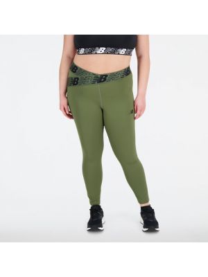High waist leggings New Balance grün
