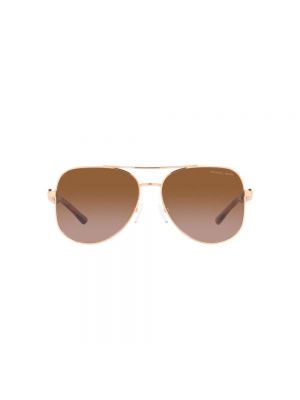 Gafas de sol de oro rosa Michael Kors