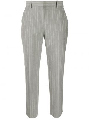 Pantalones a rayas Theory gris