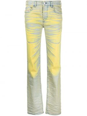 Straight leg jeans Diesel giallo