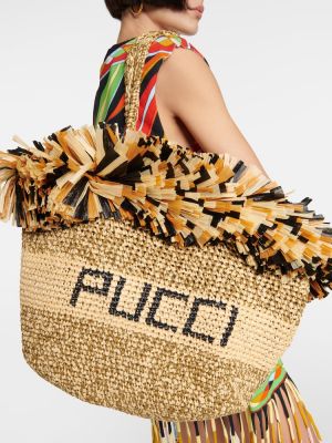 Bevásárlótáska rojtokkal Pucci