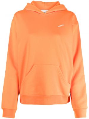 Jersey hoodie mit print Coperni orange