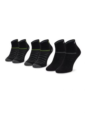 Ψηλές κάλτσες Skechers μαύρο
