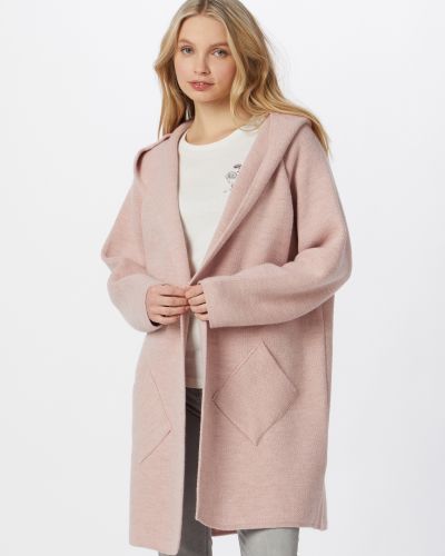 Kötött kabát Zwillingsherz rózsaszín