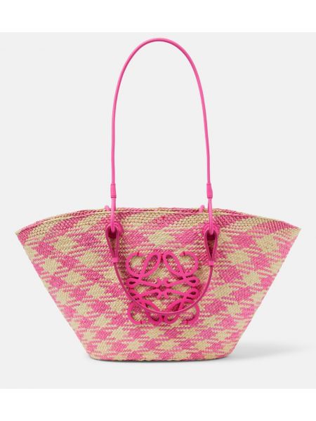 Bevásárlótáska Loewe rózsaszín