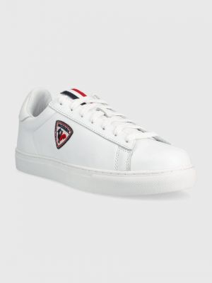 Белые кожаные ботинки Rossignol