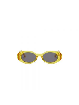 Okulary przeciwsłoneczne Palm Angels żółte