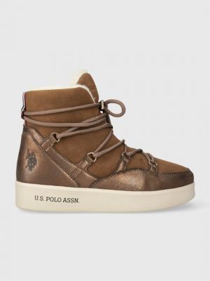Зимние ботинки U.s. Polo Assn. коричневые