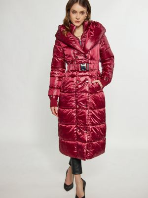 Žieminis paltas Faina raudona