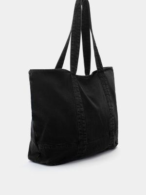 Nákupná taška Pull&bear čierna