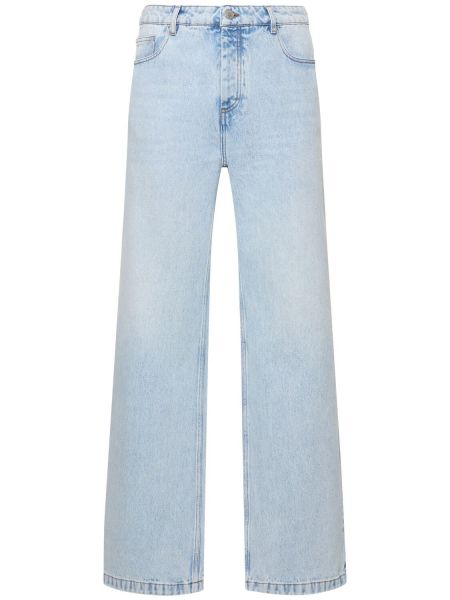 Bomull straight jeans Ami Paris