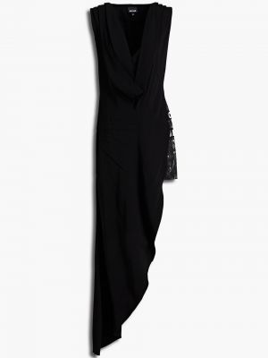 Плаття міні з крепу Just Cavalli, чорне