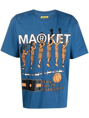 T-shirt Market blå