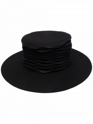 Шерстяные шляпа Issey Miyake, черный