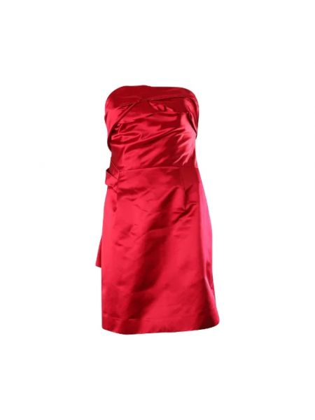 Sukienka retro Celine Vintage czerwona