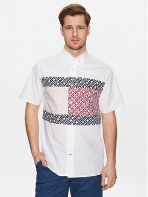 Košeľa Tommy Hilfiger - modrá obloha