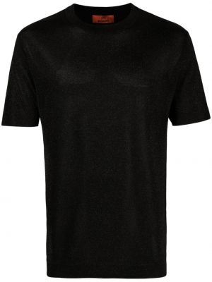 T-shirt avec manches courtes Missoni noir
