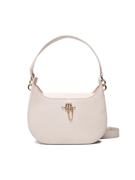 Tommy Hilfiger Th Chains Shoulder Bag AW0AW11992 - Béžová