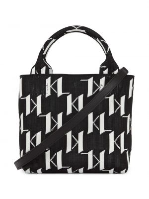Strick shopper handtasche Karl Lagerfeld