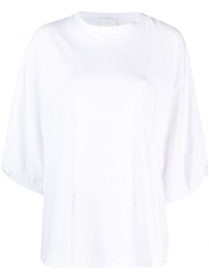 Camiseta con mangas globo Allude blanco