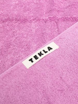 Peignoir en coton Tekla rose