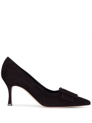 Spenne pumps Manolo Blahnik svart