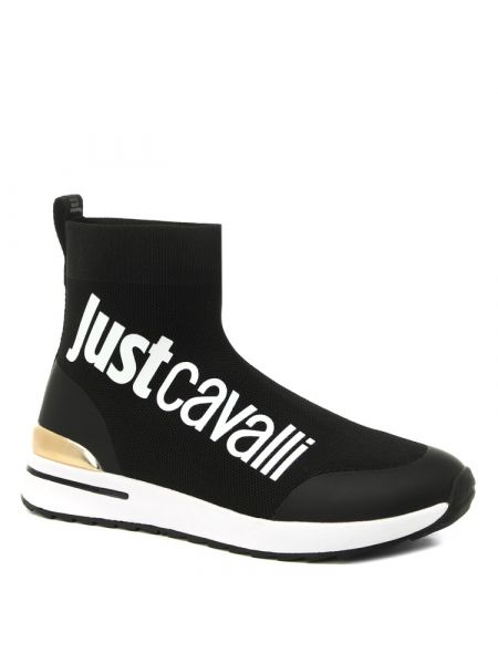 Черные кроссовки Just Cavalli