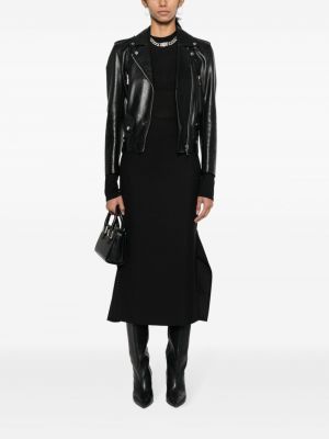 Pullover mit rundem ausschnitt Saint Laurent schwarz