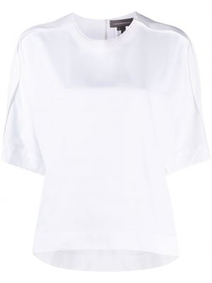 Плисирана блуза Lorena Antoniazzi бяло
