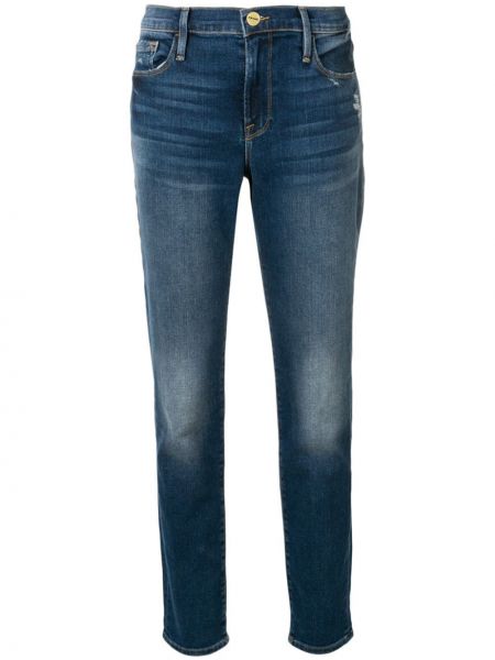 Avsmalnande jeans Frame blå