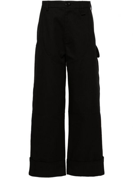 Rovné kalhoty Simone Rocha černé