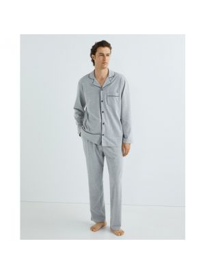 Pijama de punto Dustin azul