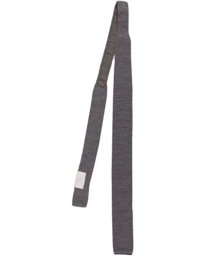 Vlněná kravata Brunello Cucinelli šedá