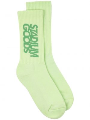 Чорапи с принт Stadium Goods® зелено
