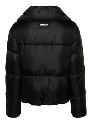 Péřová bunda Hugo černá