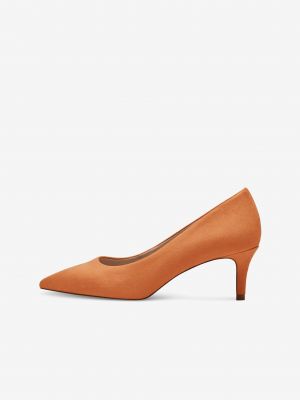 Полуотворени обувки Tamaris оранжево