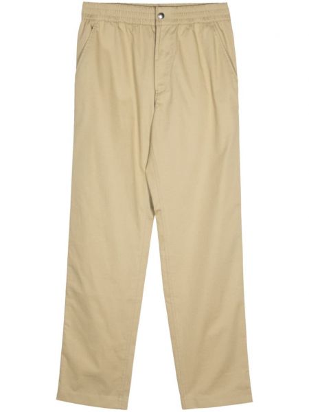 Hose mit stickerei Maison Kitsuné beige