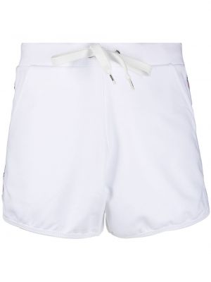 Pantalones cortos con cordones Moschino blanco