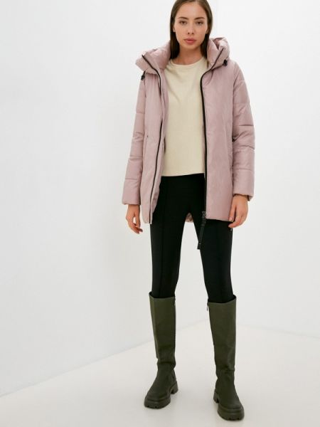Утепленная куртка Britt розовая