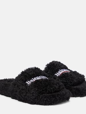 Slides Balenciaga nero