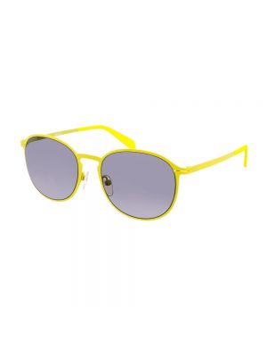 Okulary przeciwsłoneczne Calvin Klein Jeans żółte