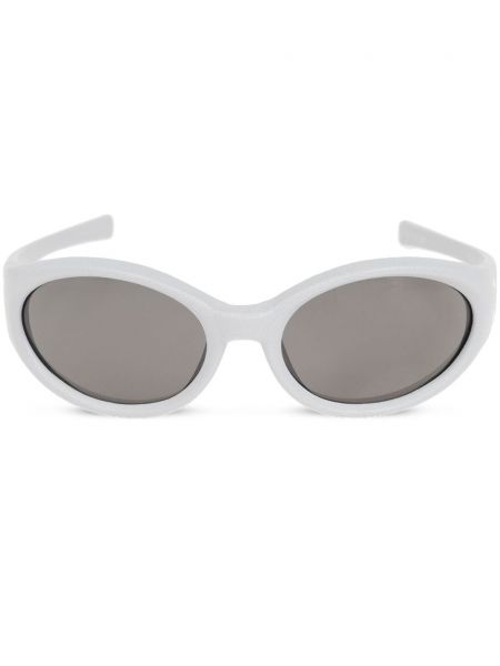 Kožené sluneční brýle Maison Margiela šedé