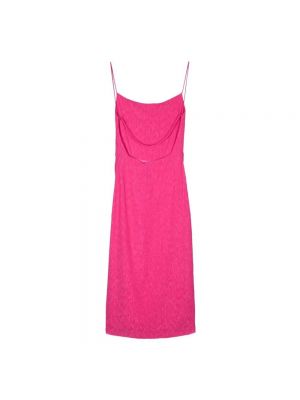 Mini vestido de tejido jacquard Iro rosa