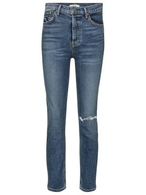 Blugi skinny Grlfrnd - Albastru
