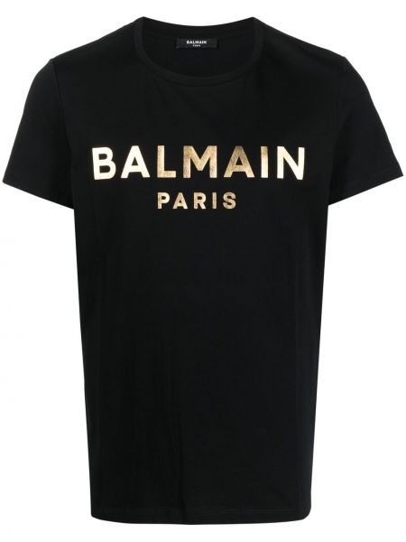 Тениска с принт Balmain