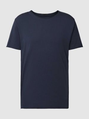 Koszulka bawełniana Drykorn niebieska